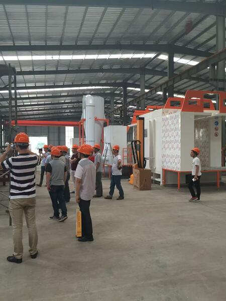 Zhejiang Huier Coating Environmental Protection Equipment Co., Ltd производственная линия производителя