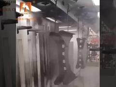 Huier Регулируемая скорость линии производители порошкового покрытия линии новейшие технологии