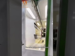 16 PCS сенсорный экран Автоматическая электростатическая система покрытия порошковым спреем с прочностью