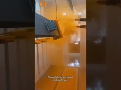 Настраивать покрытие цвет Автоматизированная линия покрытия порошком цепь / сетка ремень конвейерный тип