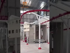 Поточная конвейерная система с регулируемым управлением PLC с переменной скоростью и низким уровнем шума