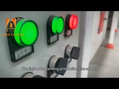 Автоматическая система покрытия порошком для железной подложки велосипедных рамок с настраиваемыми цветами