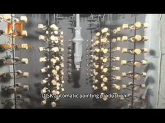 Настраиваемая электростатическая линия для различных типов красок и покрытий